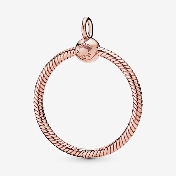 PANDORA | Moments Rose Gold Medium O Pendant | NWT - Picture 2 of 11